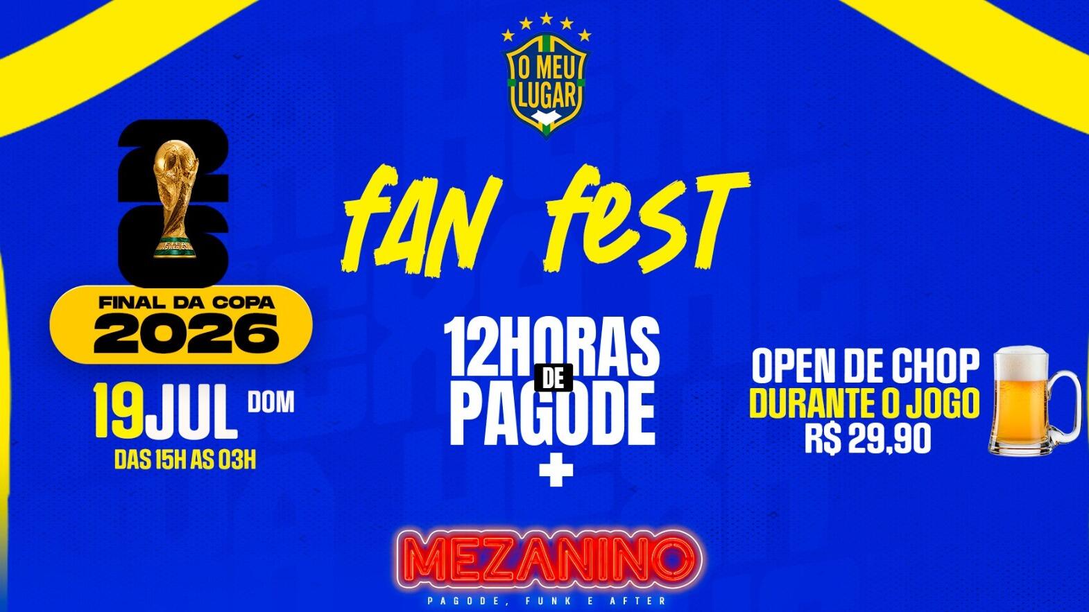 O MEU LUGAR | FINAL DA COPA E 12HORAS DE PAGODE
