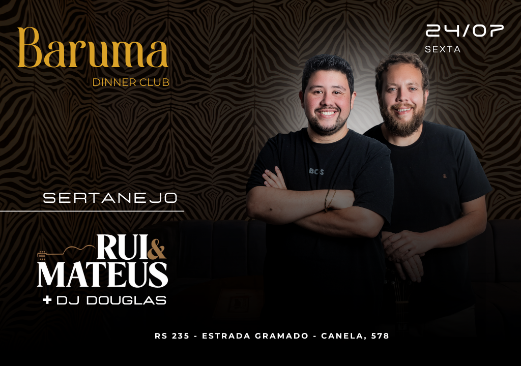 Baruma Rui e Mateus + Dj Douglas