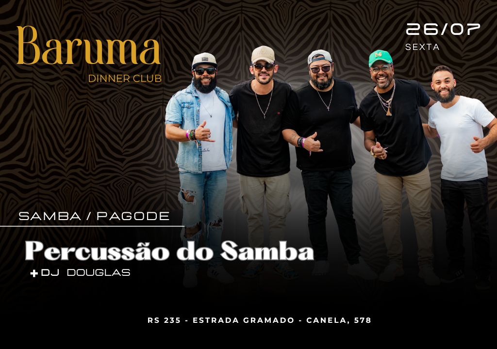 Baruma Percussão do Samba + Dj Douglas