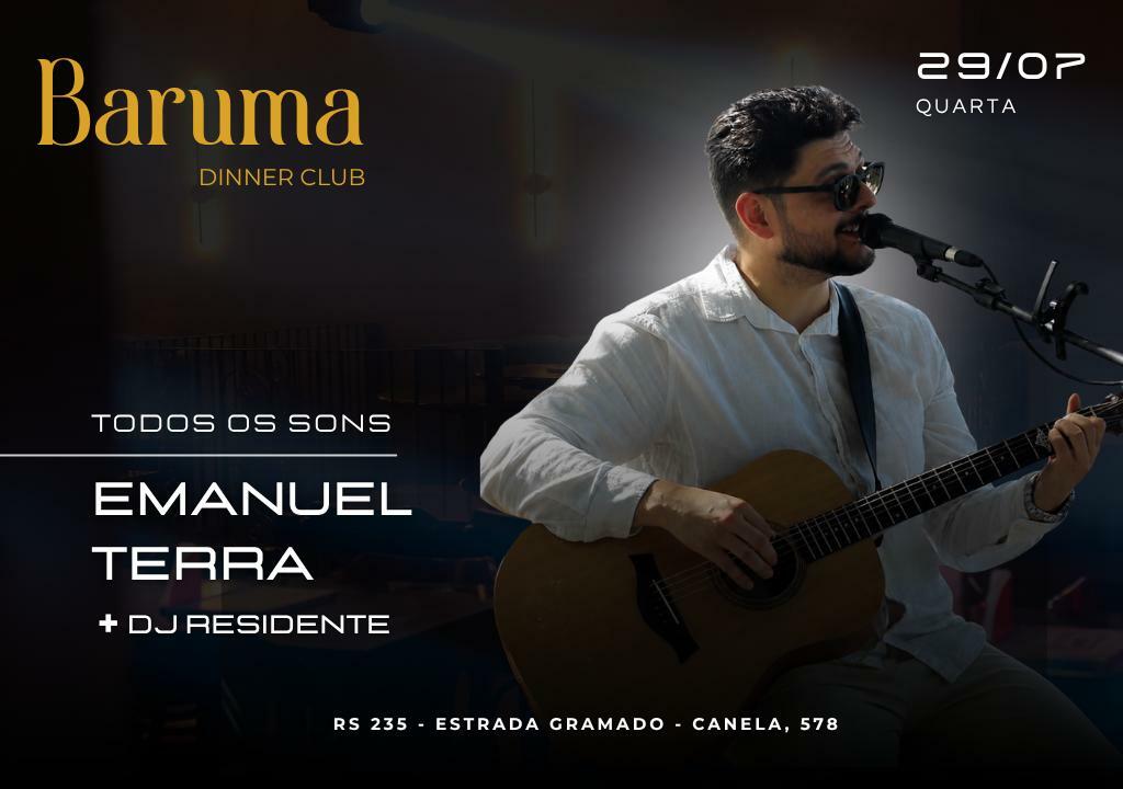 Baruma Todos os Sons Emmanuel Terra + Dj Residente 