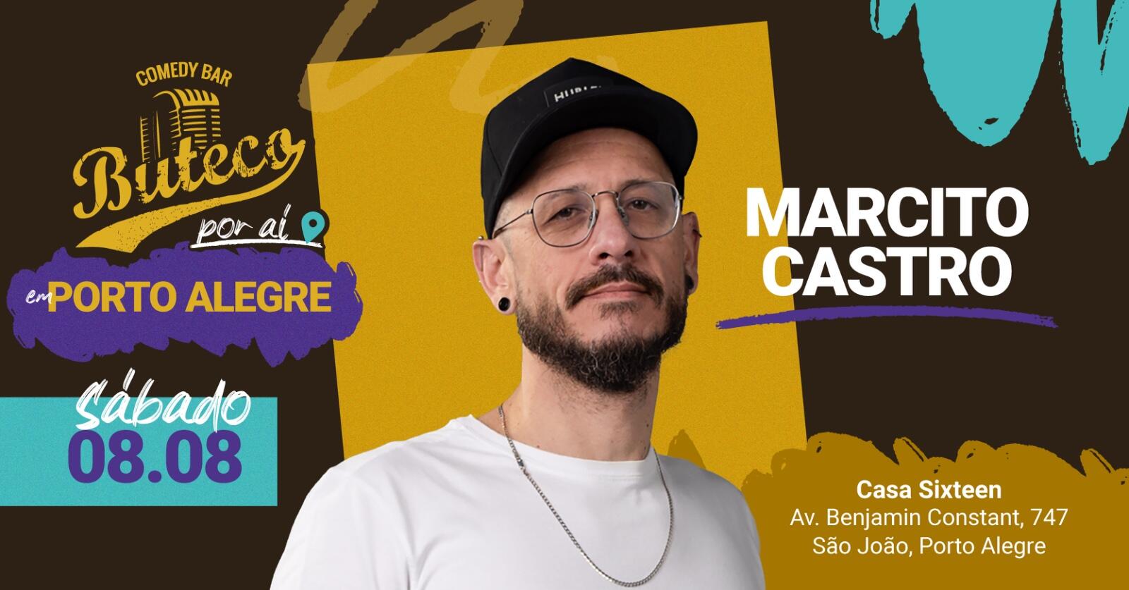 MARCITO CASTRO - STANDUP COMEDY EM PORTO ALEGRE