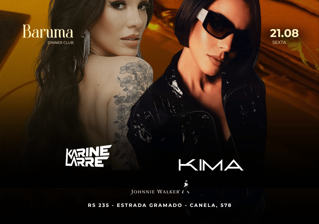 BARUMA/JOHNNIE WALKER  FESTIVAL DE CINEMA DJ'S  KIMA + KARINE LARRÉ