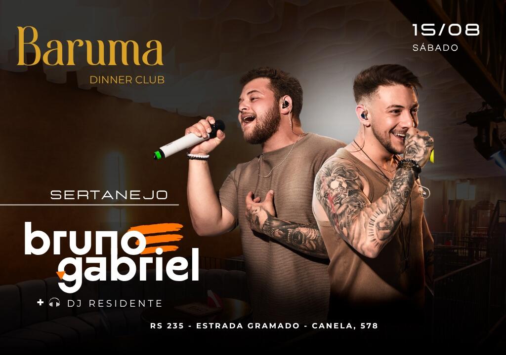 Baruma Bruno e Gabriel + Dj 