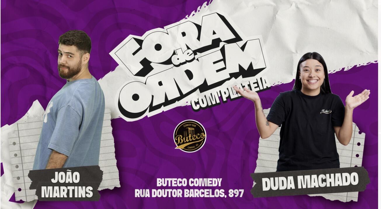 FORA DE ORDEM: JOÃO MARTINS ENTREVISTA DUDA MACHADO