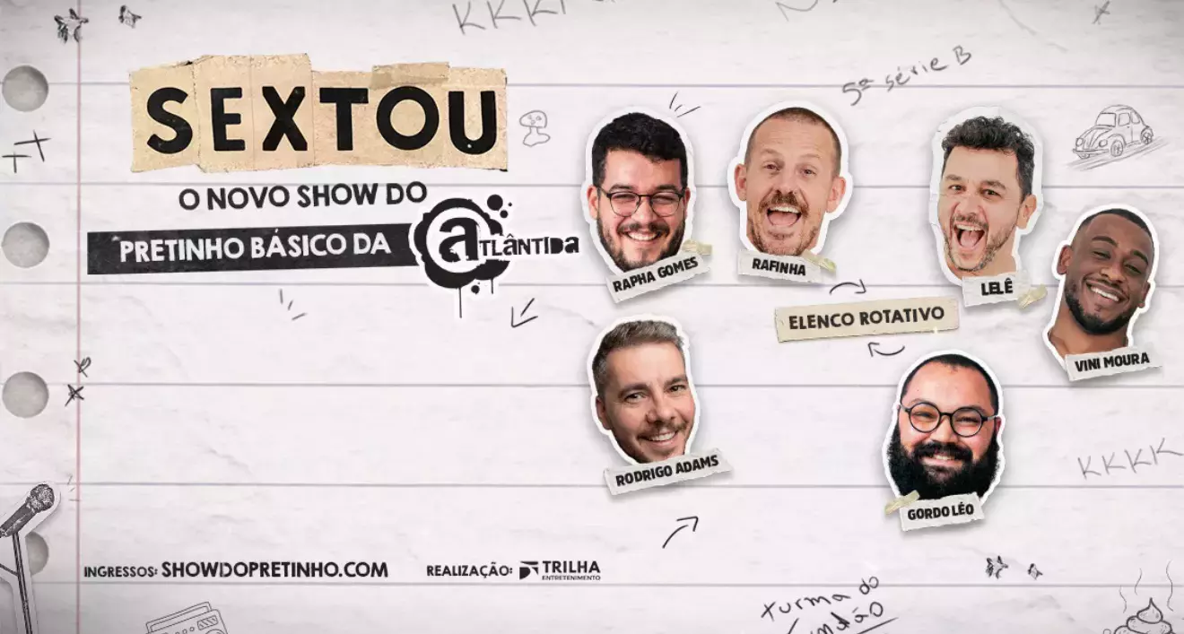 SEXTOU COM STANDUP DO PRETINHO BÁSICO