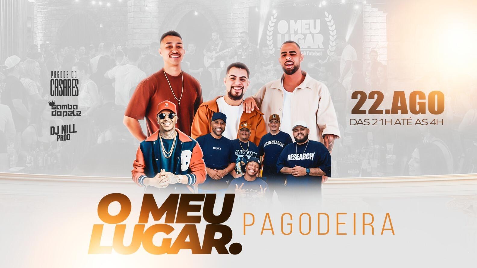 PAGODEIRA NO O MEU LUGAR
