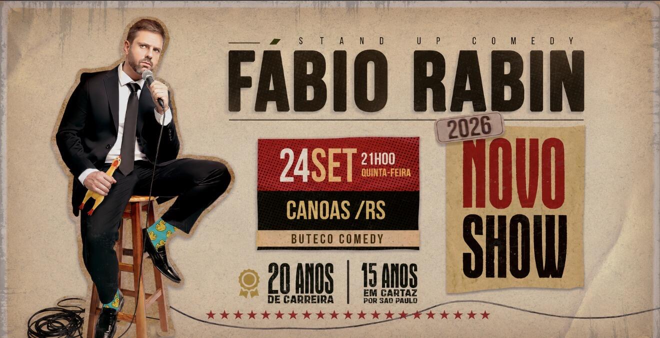 FÁBIO RABIN - NOVO SHOW 