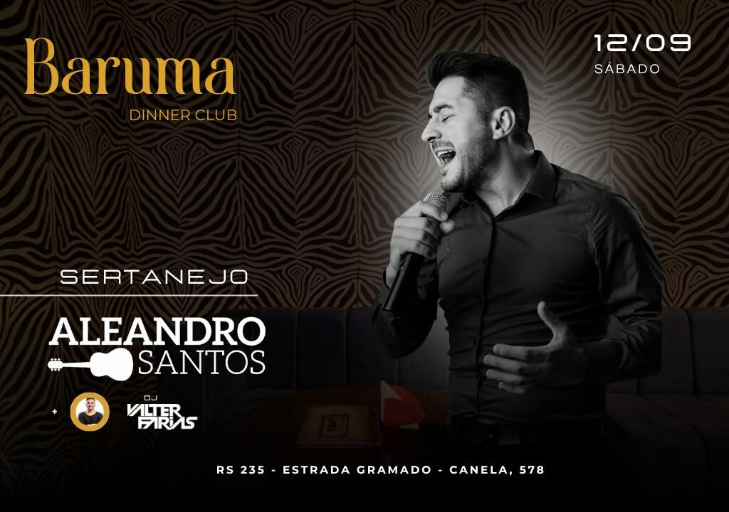 Baruma Sertanejo Aleandro Santos + Dj Valter Farias