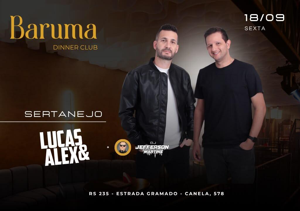 Baruma Sertanejo Lucas e Alex + Dj Martins