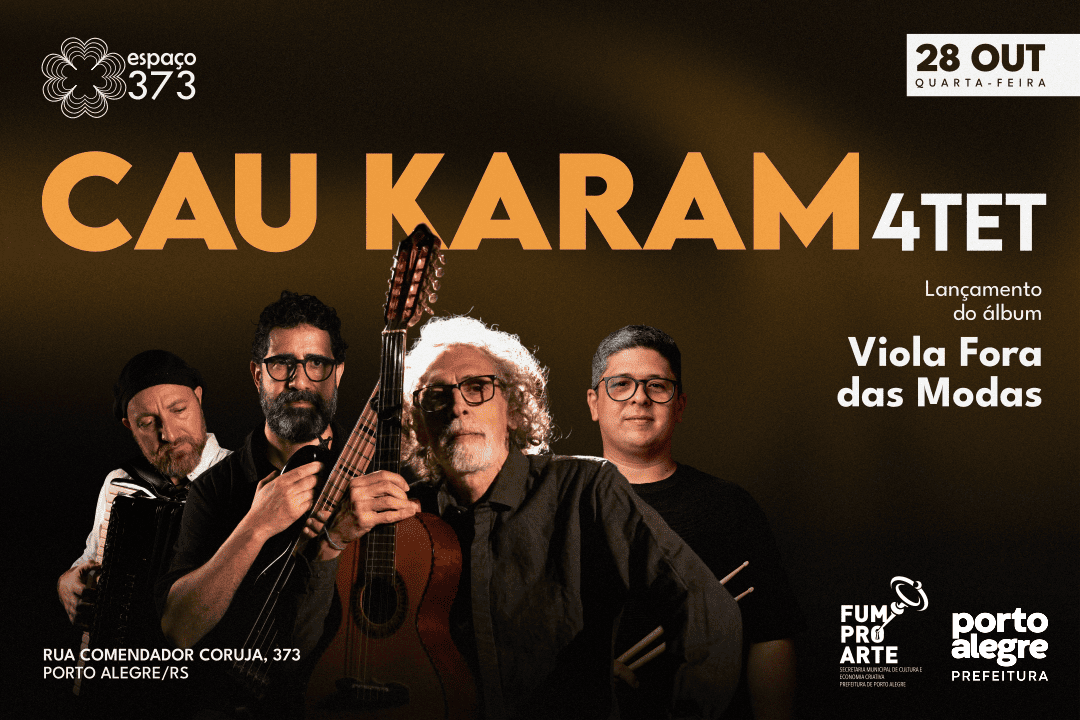 CAU KARAM QUARTETO - Lançamento Viola Fora das Modas