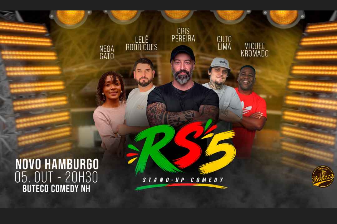 RS COMEDY - COM CRIS PEREIRA E CONVIDADOS ESPECIAIS