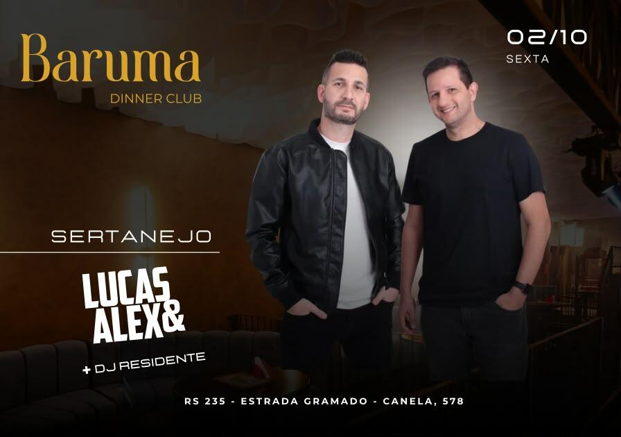 Baruma Sertanejo Lucas e Alex + Dj Martins