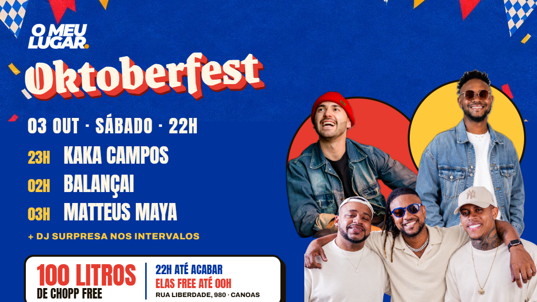OKTOBERFEST O MEU LUGAR