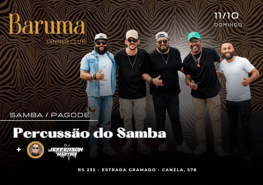 Baruma Percussão do Samba + Dj Martins