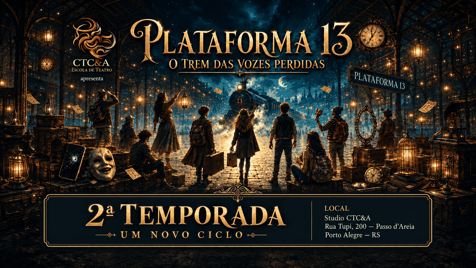 Plataforma 13 - O Trem das Vozes Perdidas - 2ª TEMPORADA l 2026