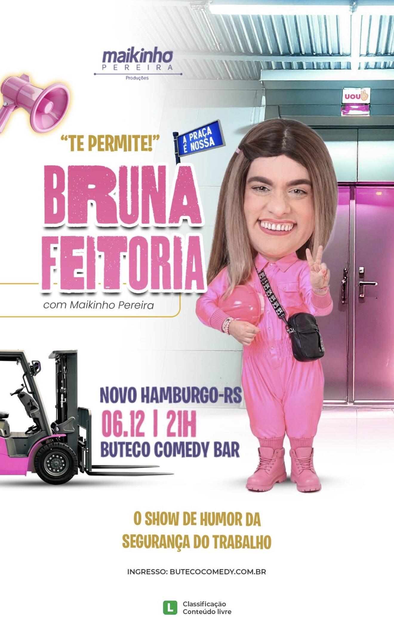 STANDUP DA BRUNA FEITORIA  - COM MAIKINHO PEREIRA