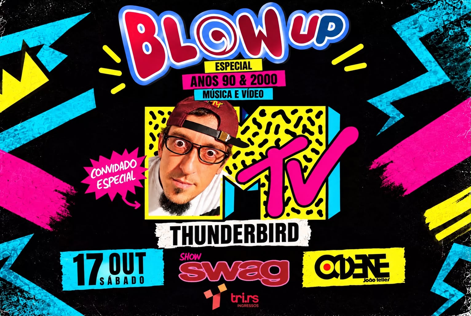 Como eu era nos anos 90? - feat. Thunderbird | SÁB 17 OUT | Ocidente