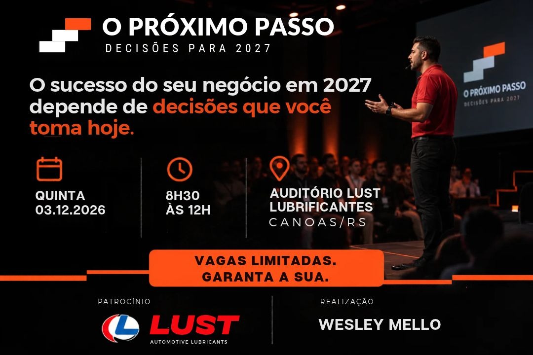 O PRÓXIMO PASSO · Decisões para 2027