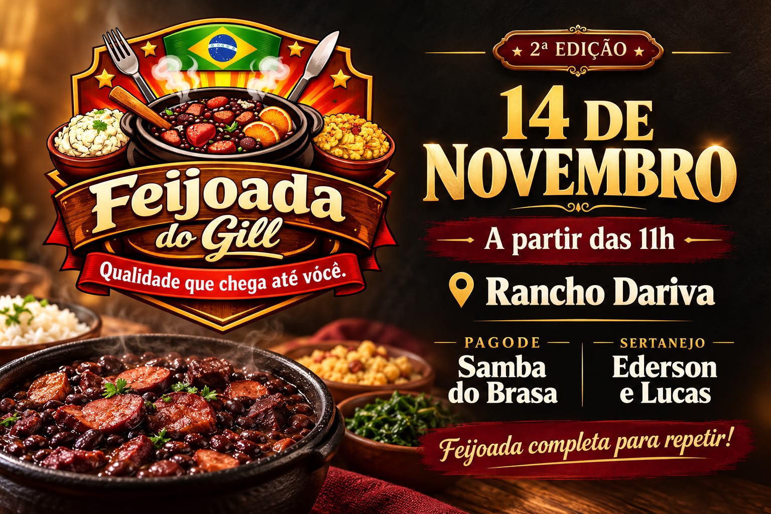 2ª Feijoada do Gill