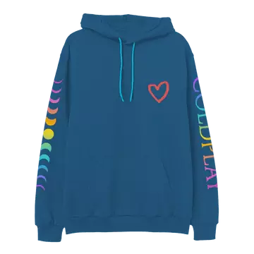 Moletom azul Coldplay